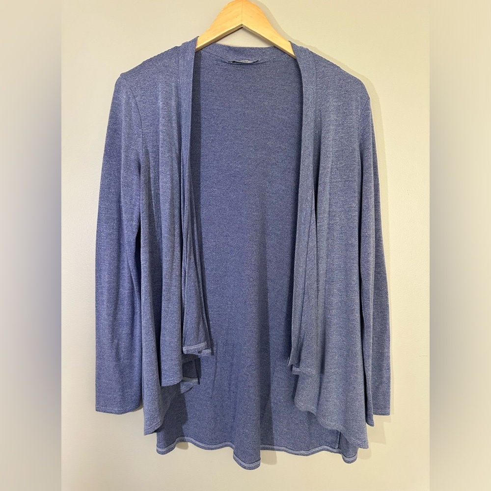 Acemi blue open cardigan size medium
